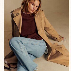 Sézane Scott Trench Coat  | Camel